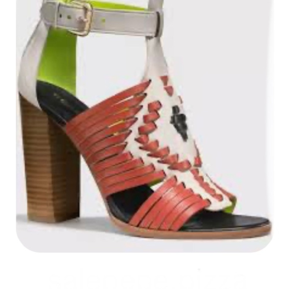 Coach Stacked Sandal